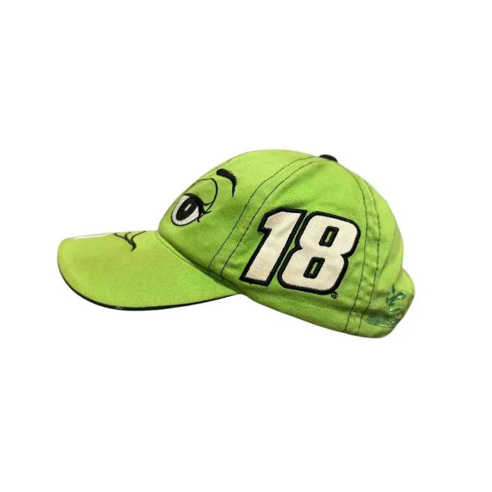 NASCAR Chase Authentic Kyle Busch Green M&m Youth Hat Cap
